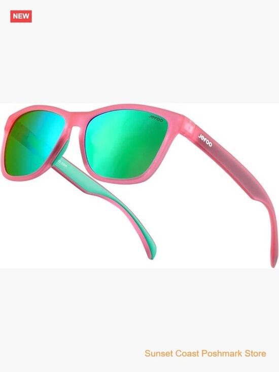 Polarized Sports Sunglasses UV400 Protection TAC Lenses Retro Running Unisex main image 4